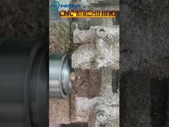 กระบวนการทั้งหมดของแม่นยําการแปรรูปชิ้นส่วนเหล็กไร้ขัดกับ CNC lathe